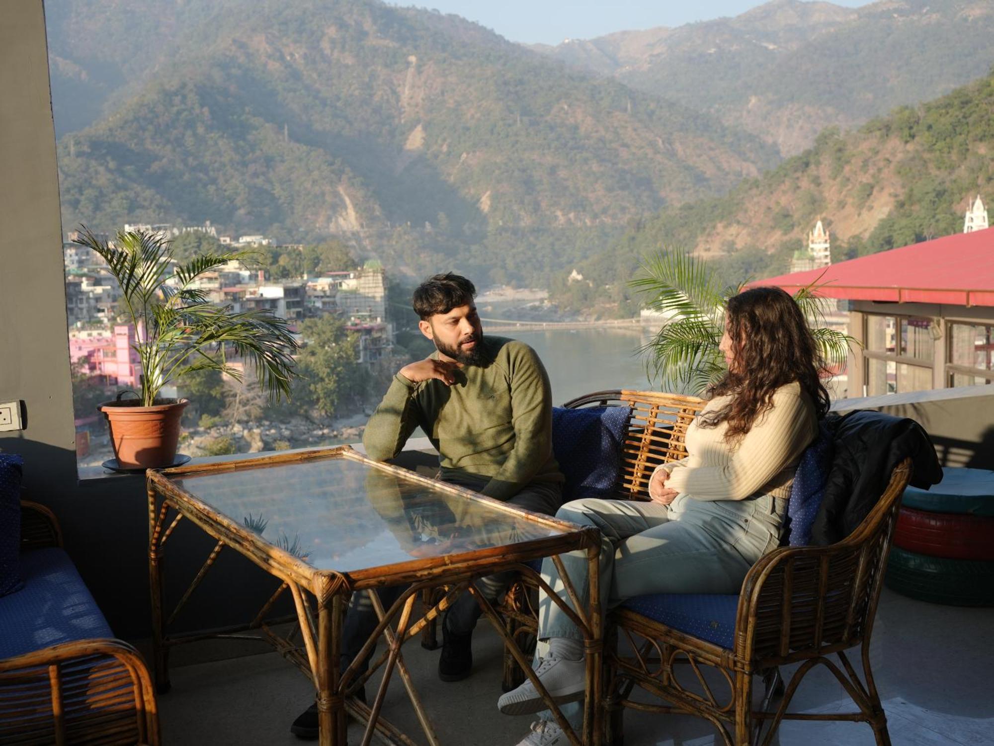 Albergue Skyard Rishikesh, Laxman Jhula Exterior foto