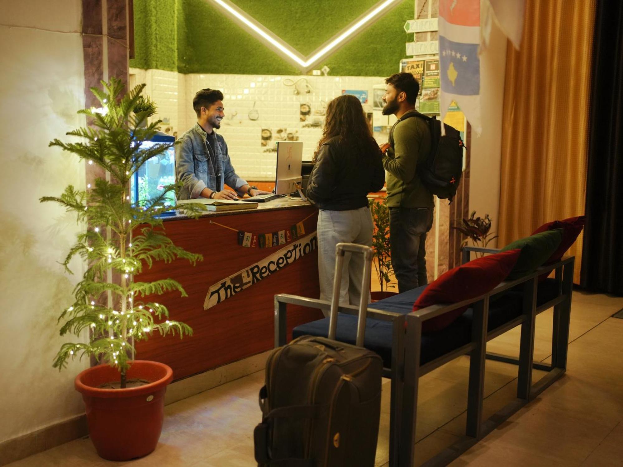 Albergue Skyard Rishikesh, Laxman Jhula Exterior foto