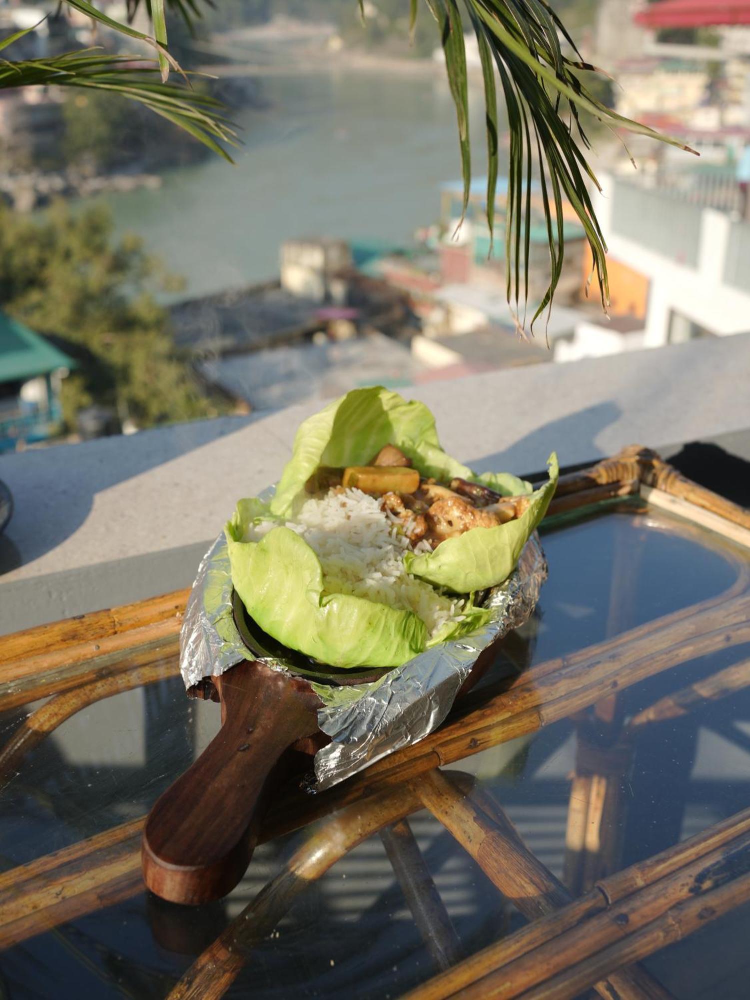 Albergue Skyard Rishikesh, Laxman Jhula Exterior foto