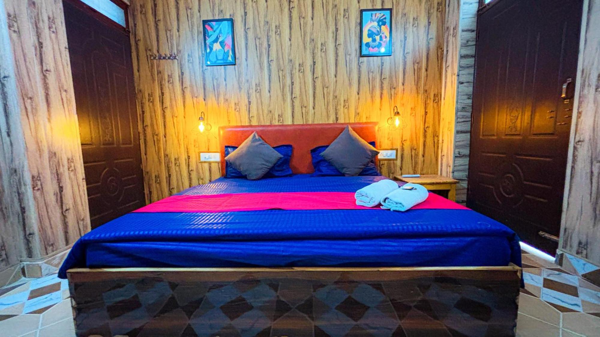 Albergue Skyard Rishikesh, Laxman Jhula Exterior foto