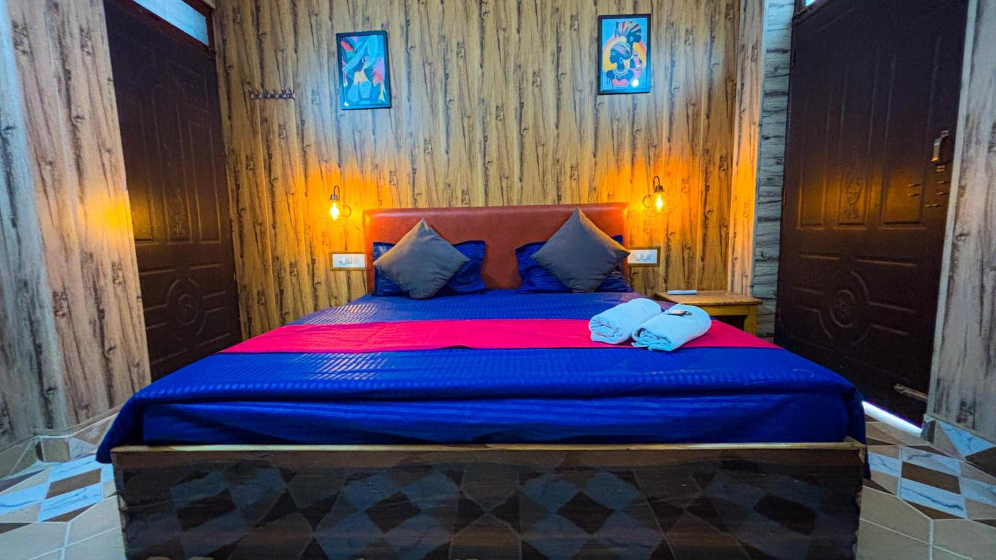 Albergue Skyard Rishikesh, Laxman Jhula Exterior foto