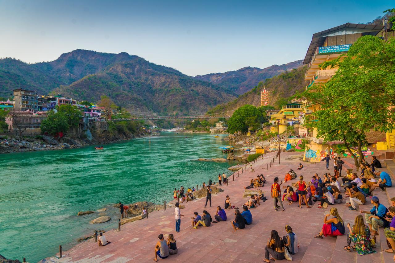 Skyard Rishikesh, Laxman Jhula Albergue Exterior foto