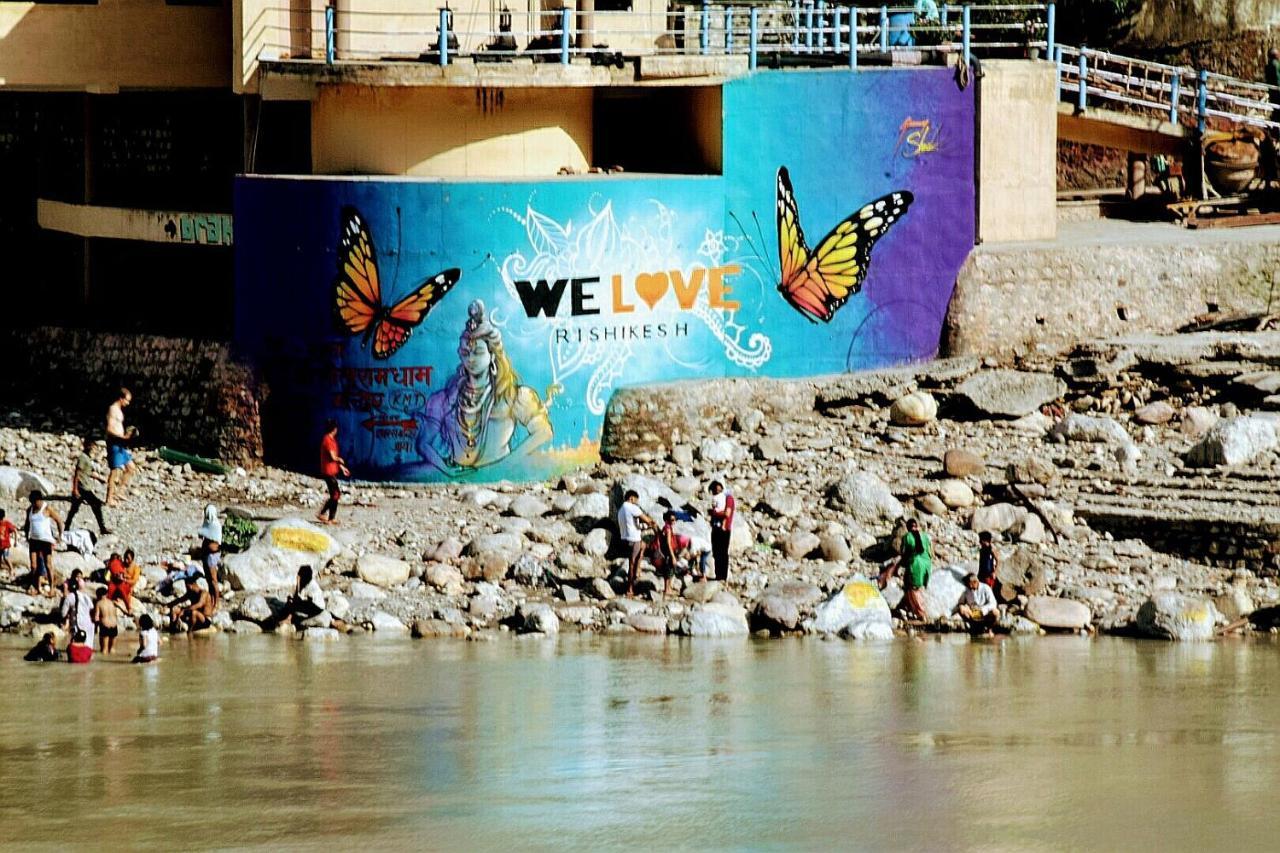 Skyard Rishikesh, Laxman Jhula Albergue Exterior foto